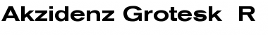 Akzidenz-Grotesk Extended BQ Regular Font