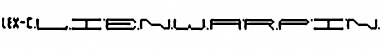 alienwarping Regular Font