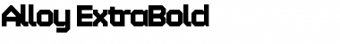 Alloy ExtraBold Font