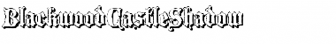 BlackwoodCastleShadow Regular Font