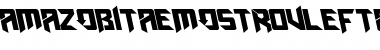 AmazObitaemOstrovLeftalic Regular Font