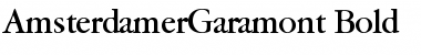 Download AmsterdamerGaramont Font