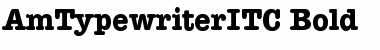 Download AmTypewriterITC Font