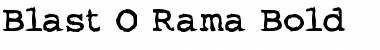 Download Blast-O-Rama Font