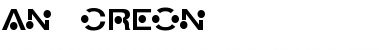 An Creon Regular Font