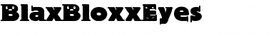 Download BlaxBloxxEyes Font