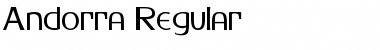 Andorra Regular Font