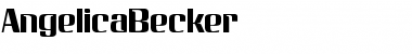AngelicaBecker Regular Font