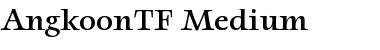 AngkoonTF-Medium Regular Font