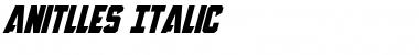 Anitlles Italic Italic Font