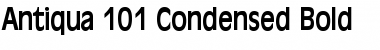 Download Antiqua 101 Condensed Font