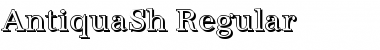 AntiquaSh Regular Font