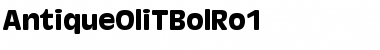 Download AntiqueOliTBolRo1 Font