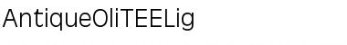 Download AntiqueOliTEELig Font