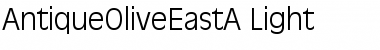 Download AntiqueOliveEastA-Light Font