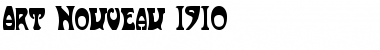 Download Art-Nouveau 1910 Font