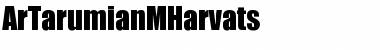 ArTarumianMHarvats Regular Font