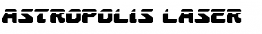 Astropolis Laser Regular Font