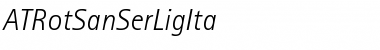 Download ATRotSanSerLigIta Font