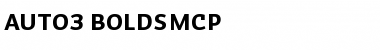 Auto 3 Bold SmCp Font