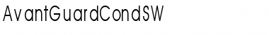 AvantGuardCondSW Regular Font