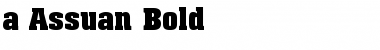 a_Assuan Bold Font