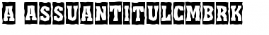 Download a_AssuanTitulCmBrk Font