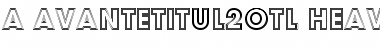 Download a_AvanteTitul2Otl Font