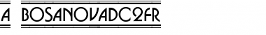 Download a_BosaNovaDc2Fr Font