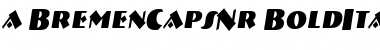 Download a_BremenCapsNr Font