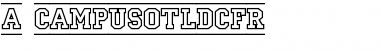 Download a_CampusOtlDcFr Font