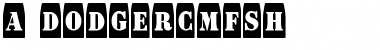 a_DodgerCmFsh Regular Font