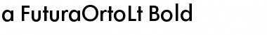 a_FuturaOrtoLt Bold Font