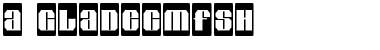 a_GladeCmFsh Regular Font