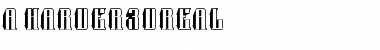 a_Harder3d Regular Font