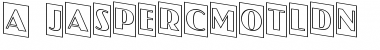 a_JasperCmOtlDn Regular Font