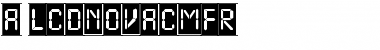 Download a_LCDNovaCmFr Font