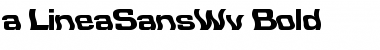 Download a_LineaSansWv Font