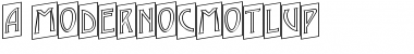 a_ModernoCmOtlUp Regular Font