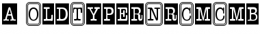 a_OldTyperNrCmCmb2 Regular Font