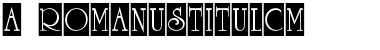 a_RomanusTitulCm Regular Font