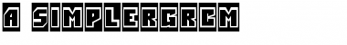 Download a_SimplerGrCm Font