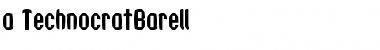 Download a_TechnocratBrl Font