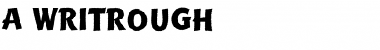 Download a_WritRgh Font