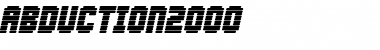 Download Abduction2000 Font