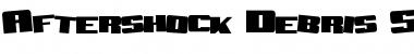 Aftershock Debris Solid Regular Font