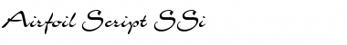 Download Airfoil Script SSi Font