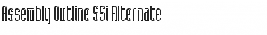 Assembly Outline SSi Alternate Font