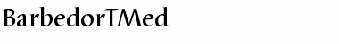 BarbedorTMed Regular Font