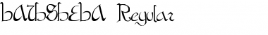 BATHSHEBA Regular Font